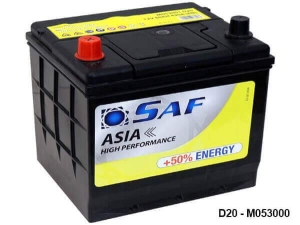 Batteria Auto 12V D20 60AH 460EN 200X170X221 Linea Asia/Japan
