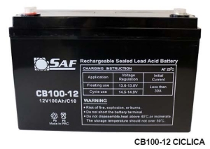 Batteria Servizi Camper 12V 100AH GEL 305X168X210 High Quality