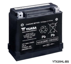 Batteria Yuasa Moto 12V 16AH 150X87X155 da 1000cc a 1200cc
